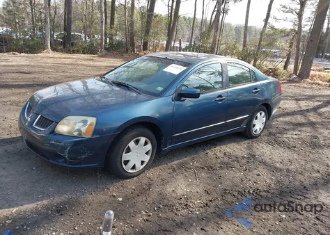 2004 Mitsubishi Galant Es из США, поврежденный, VIN 4A3AB36F04E123928